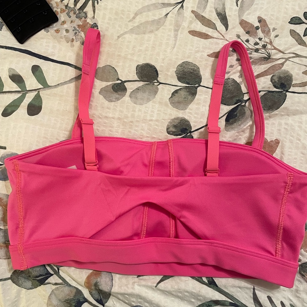 Gymshark Vibrant Pink Bandeau